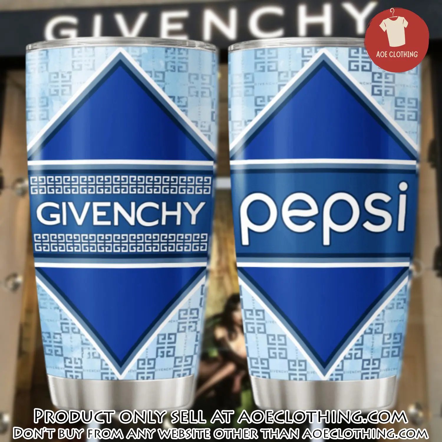 Givenchy pepsi stainless steel tumbler 20oz30oz aoe1942516